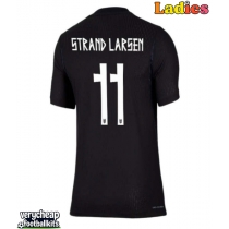 Norway Jorgen Strand Larsen #11 Replica Away Shirt Ladies World Cup 2026 Short Sleeve